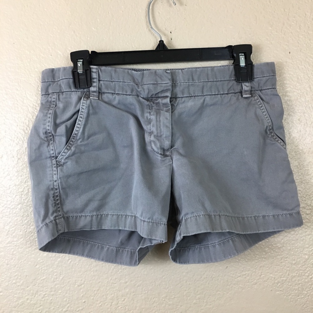 J. Crew gray Chino shorts